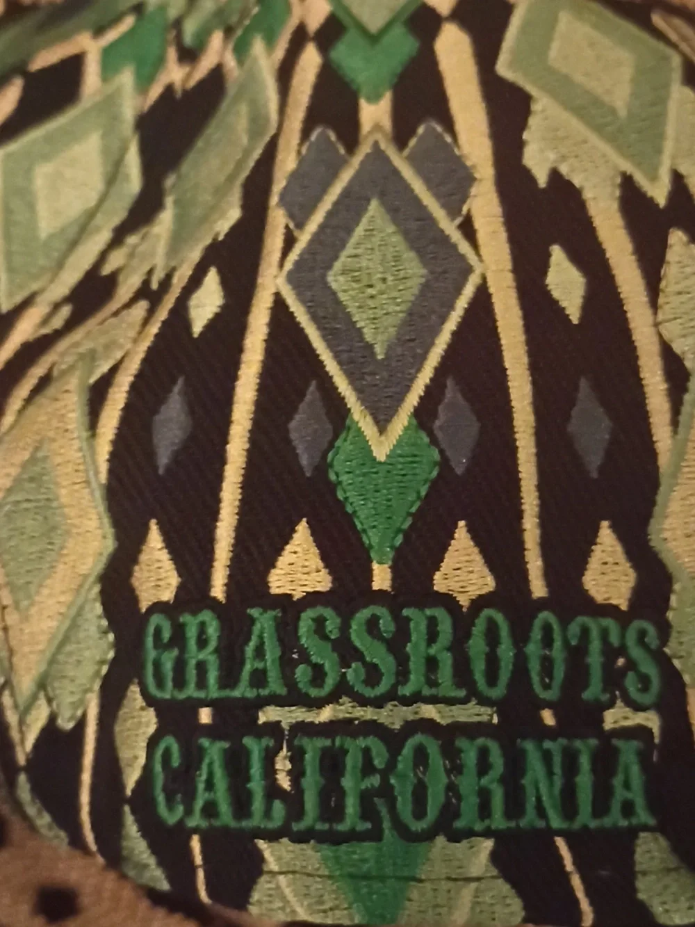San Pedro Del Sol Limited Edition Grassroots California Fitted Flat Brim Hat